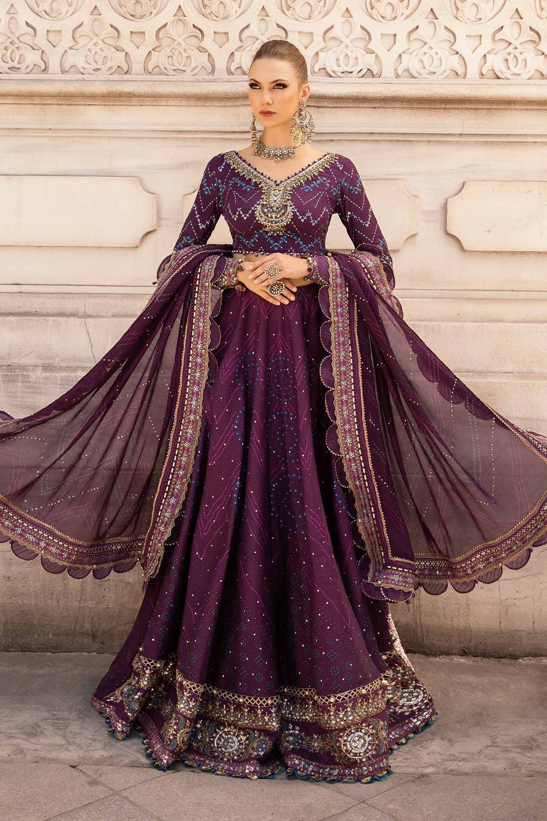 Maria B | Sateen Formals 24 | CST-802 - House Of Hania
