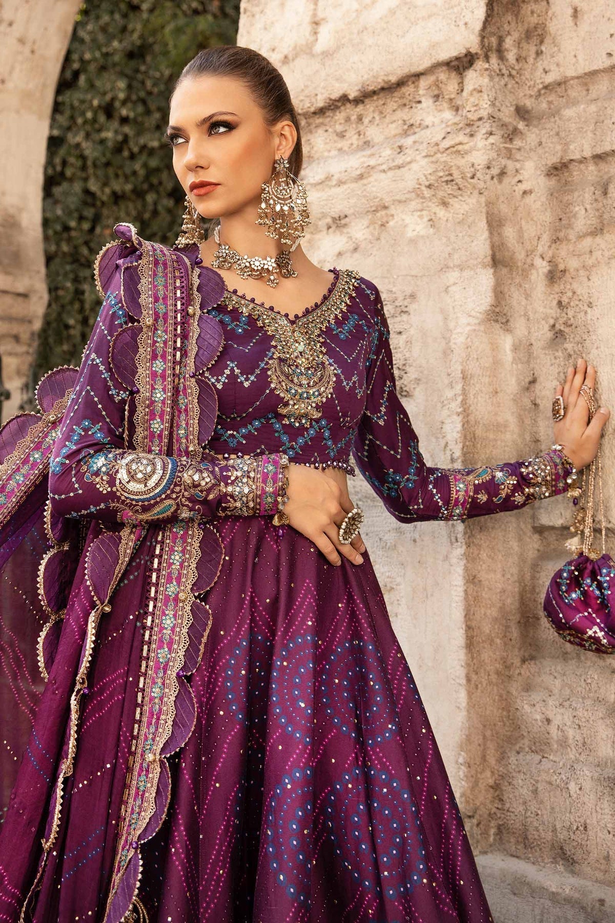 Maria B | Sateen Formals 24 | CST-802 - House Of Hania