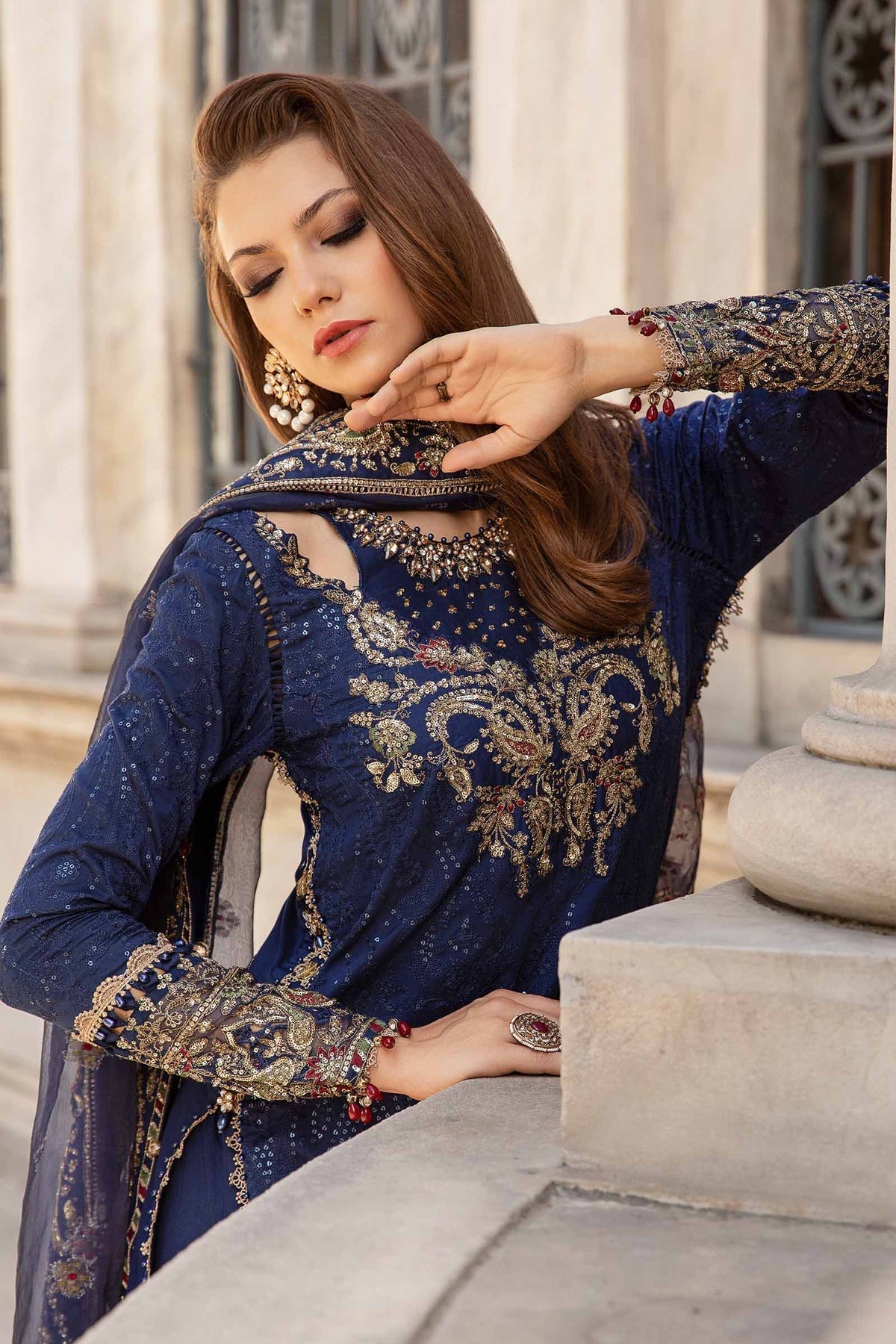 Maria B | Sateen Formals 24 | CST-804 - House Of Hania