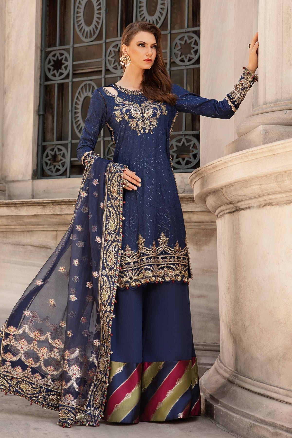 Maria B | Sateen Formals 24 | CST-804 - House Of Hania