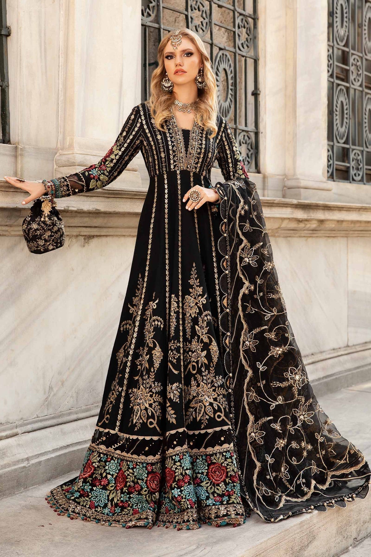 Maria B | Sateen Formals 24 | CST-806 - House Of Hania