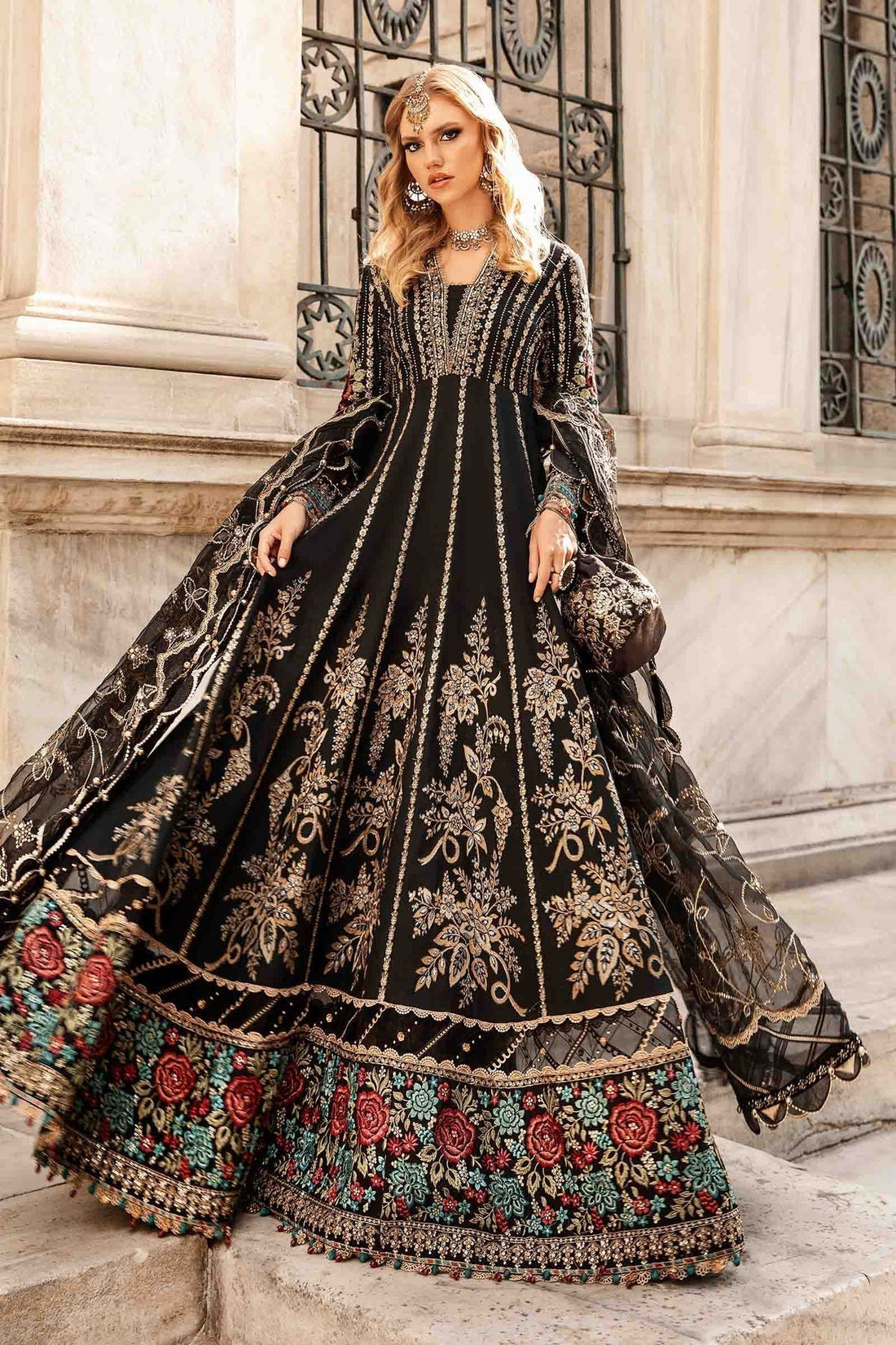 Maria B | Sateen Formals 24 | CST-806 - House Of Hania