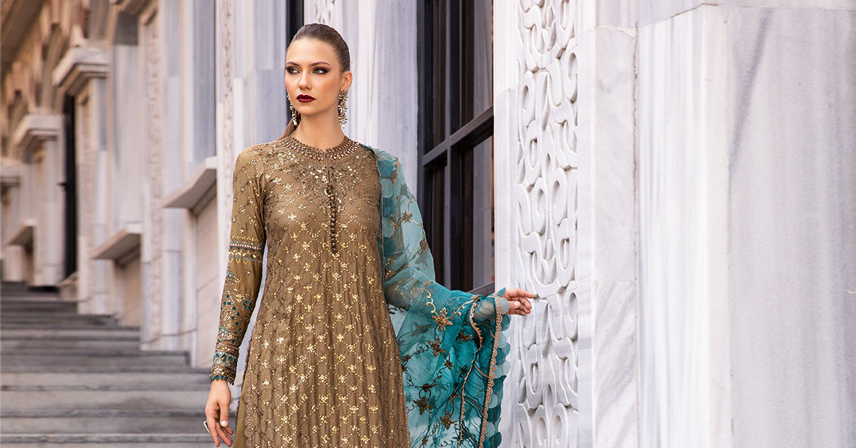 Maria B | Sateen Formals 24 | CST-808 - House Of Hania