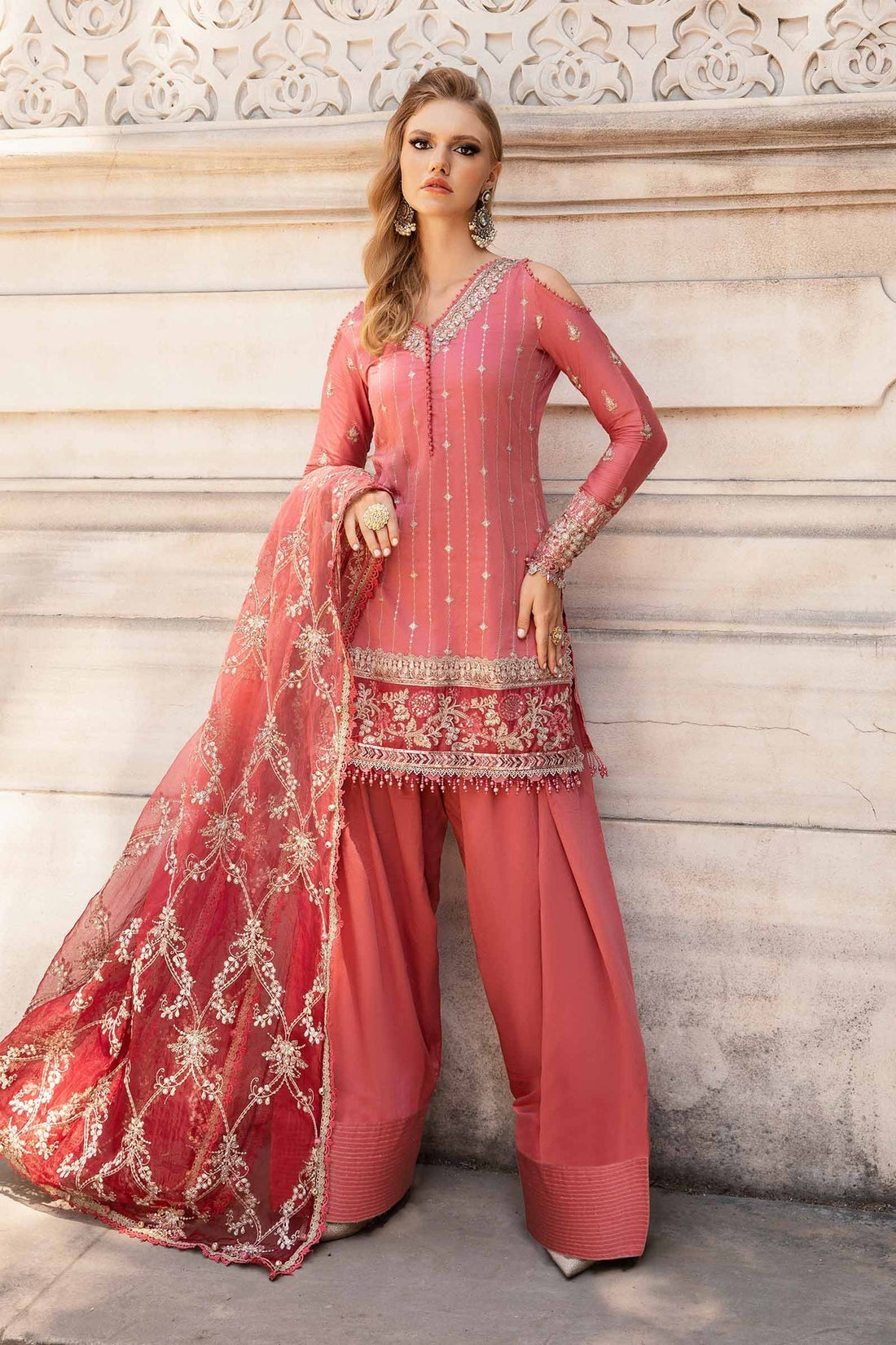Maria B | Sateen Formals 24 | CST-809 - House Of Hania