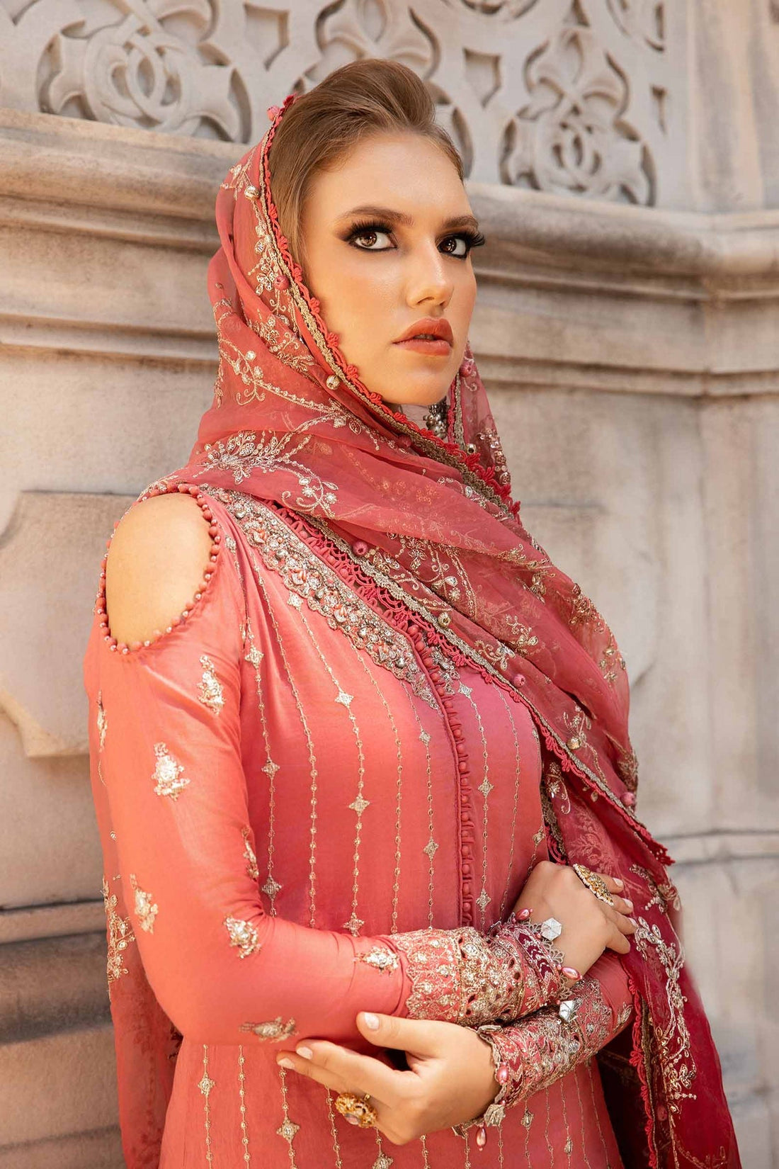 Maria B | Sateen Formals 24 | CST-809 - House Of Hania