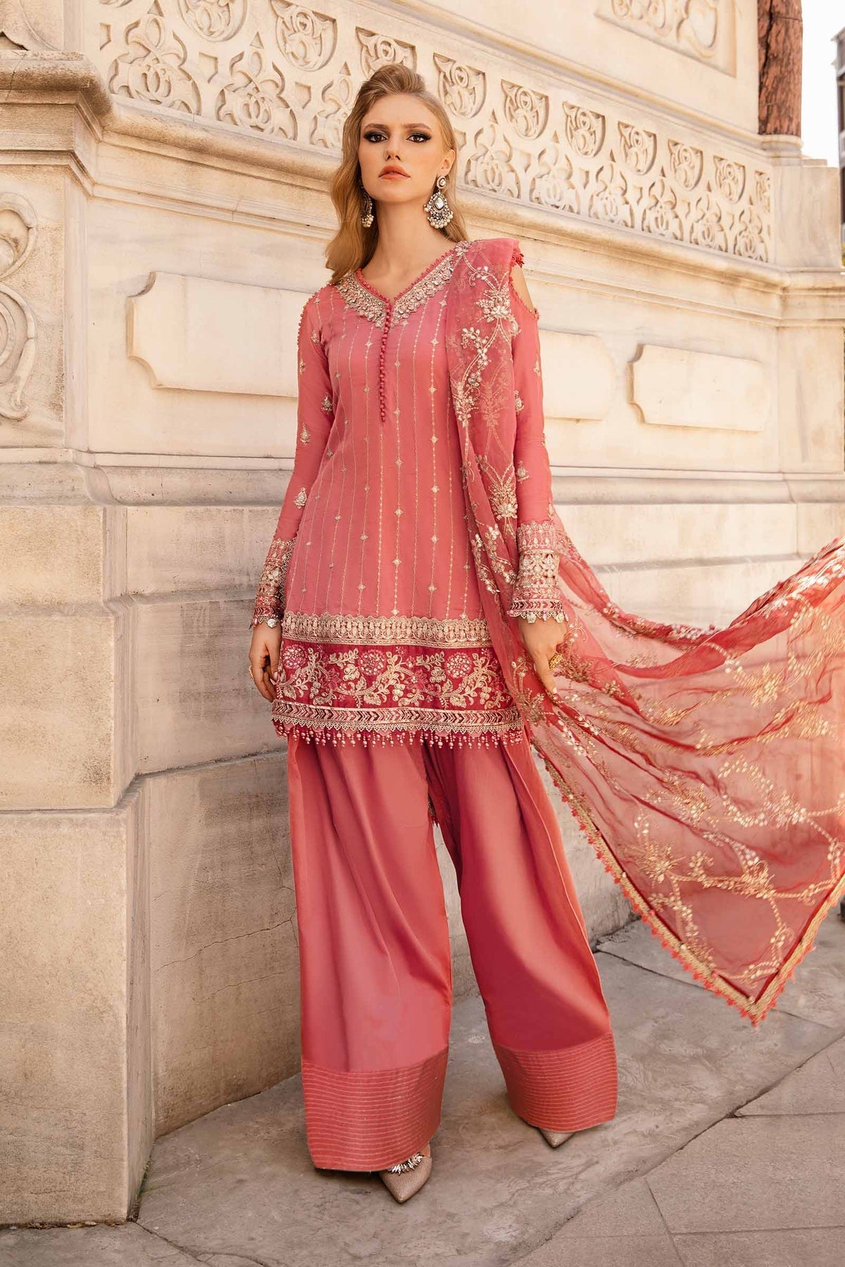 Maria B | Sateen Formals 24 | CST-809 - House Of Hania