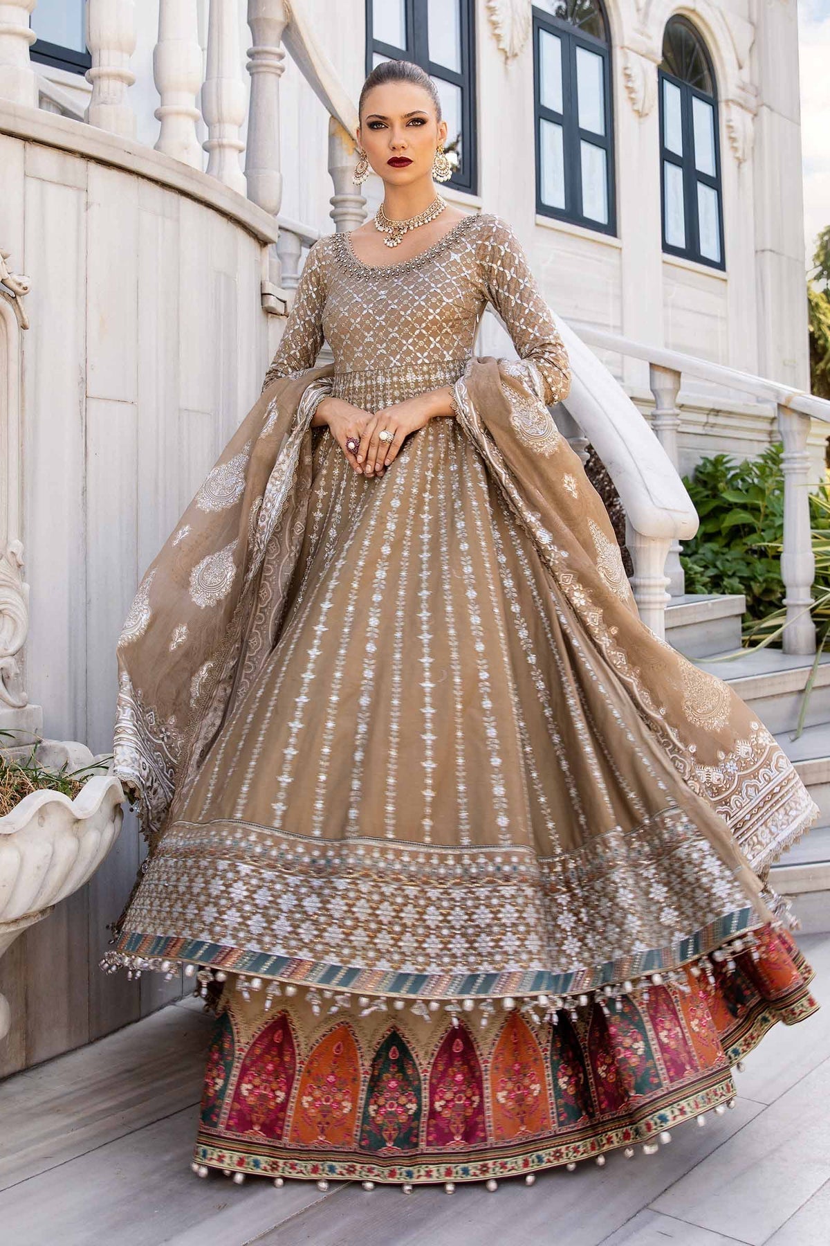 Maria B | Sateen Formals 24 | CST-810 - House Of Hania
