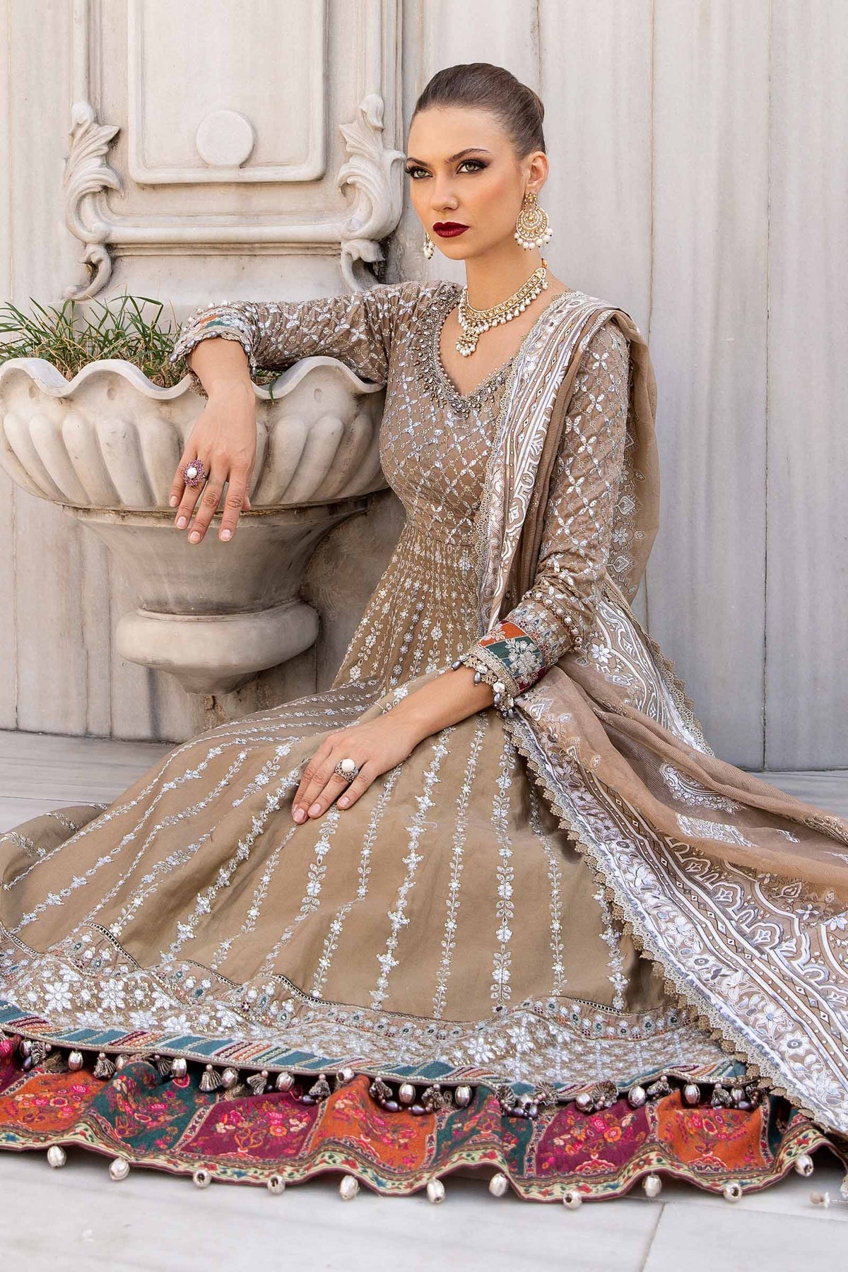 Maria B | Sateen Formals 24 | CST-810 - House Of Hania
