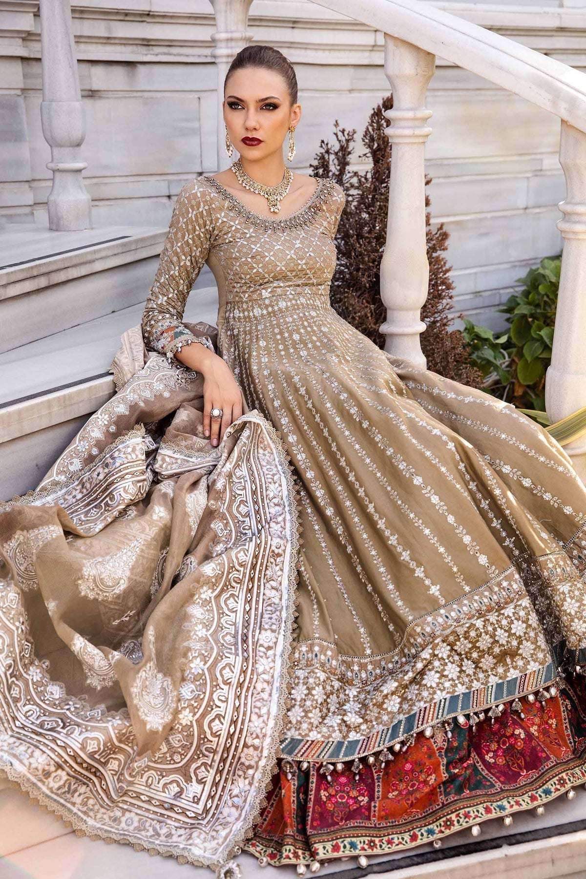 Maria B | Sateen Formals 24 | CST-810 - House Of Hania