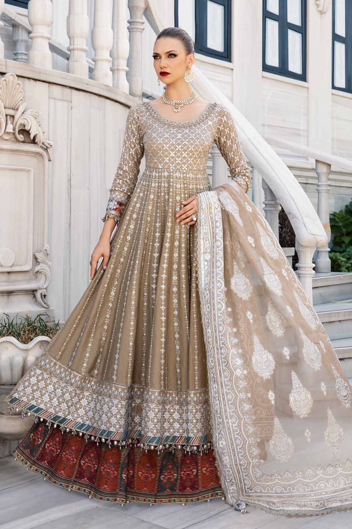 Maria B | Sateen Formals 24 | CST-810 - House Of Hania