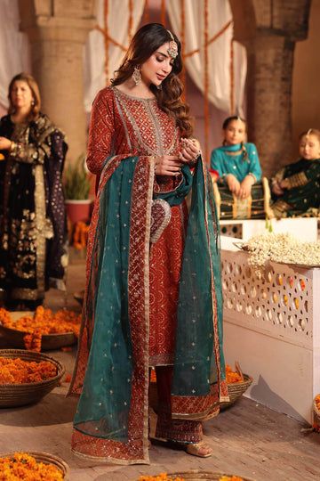 Maria B | Shehnai Luxury Formals | SF-W25-08 - House Of Hania