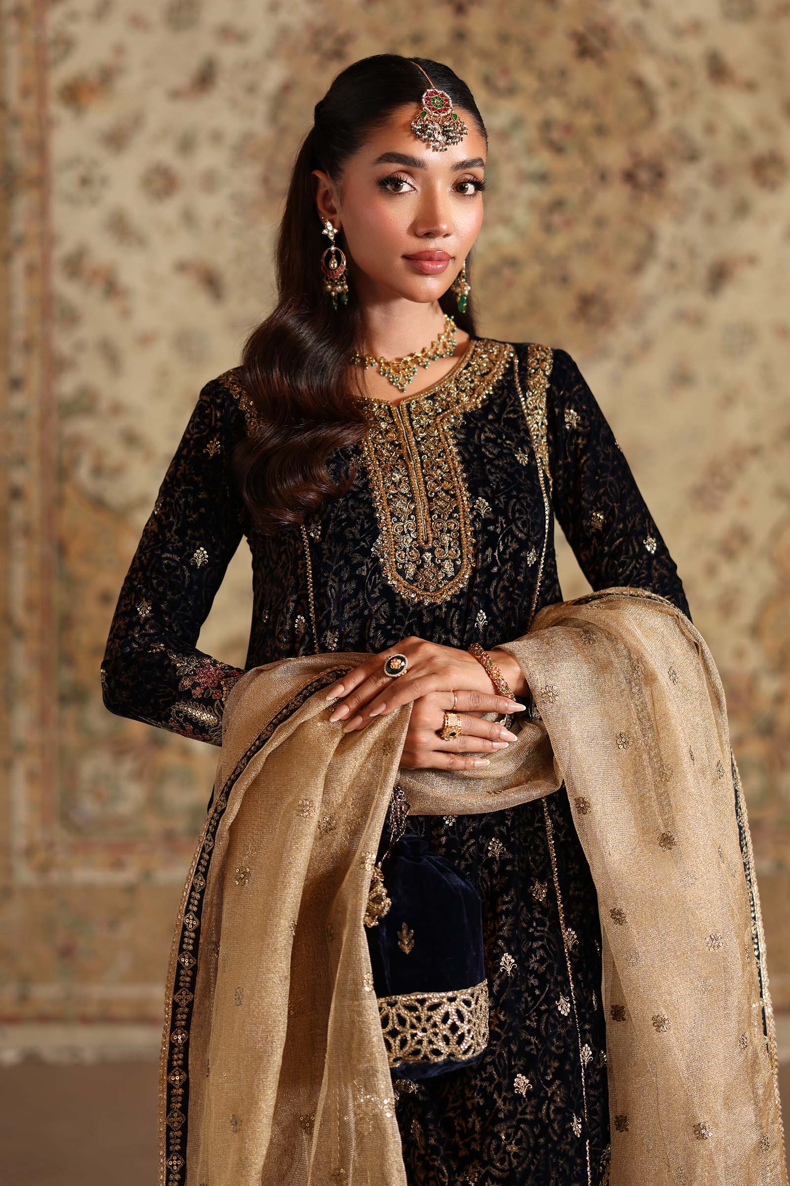 Maria B | Shehnai Luxury Formals | SF-W25-09 - House Of Hania
