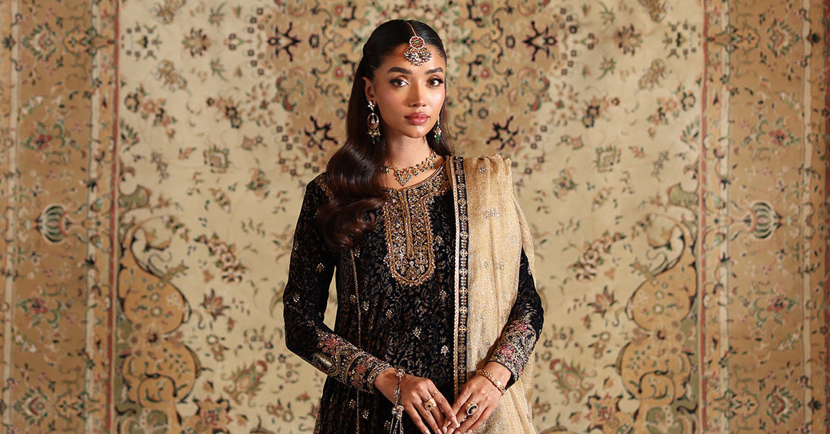 Maria B | Shehnai Luxury Formals | SF-W25-09 - House Of Hania