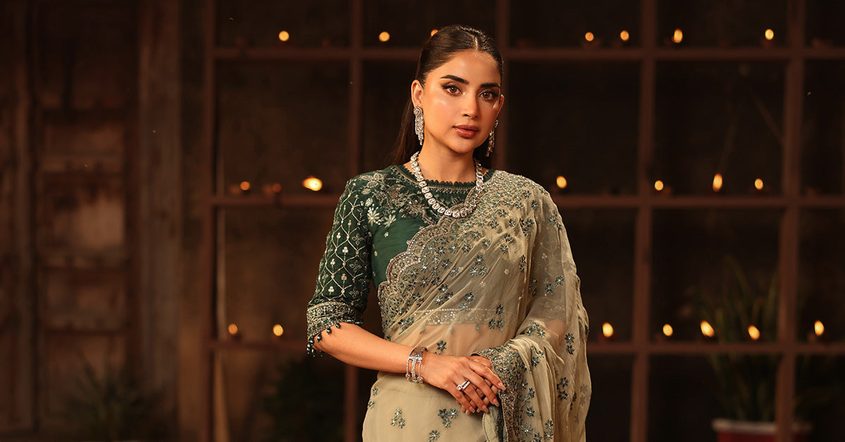 Maria B | Shehnai Luxury Formals | SF-W25-36 - House Of Hania