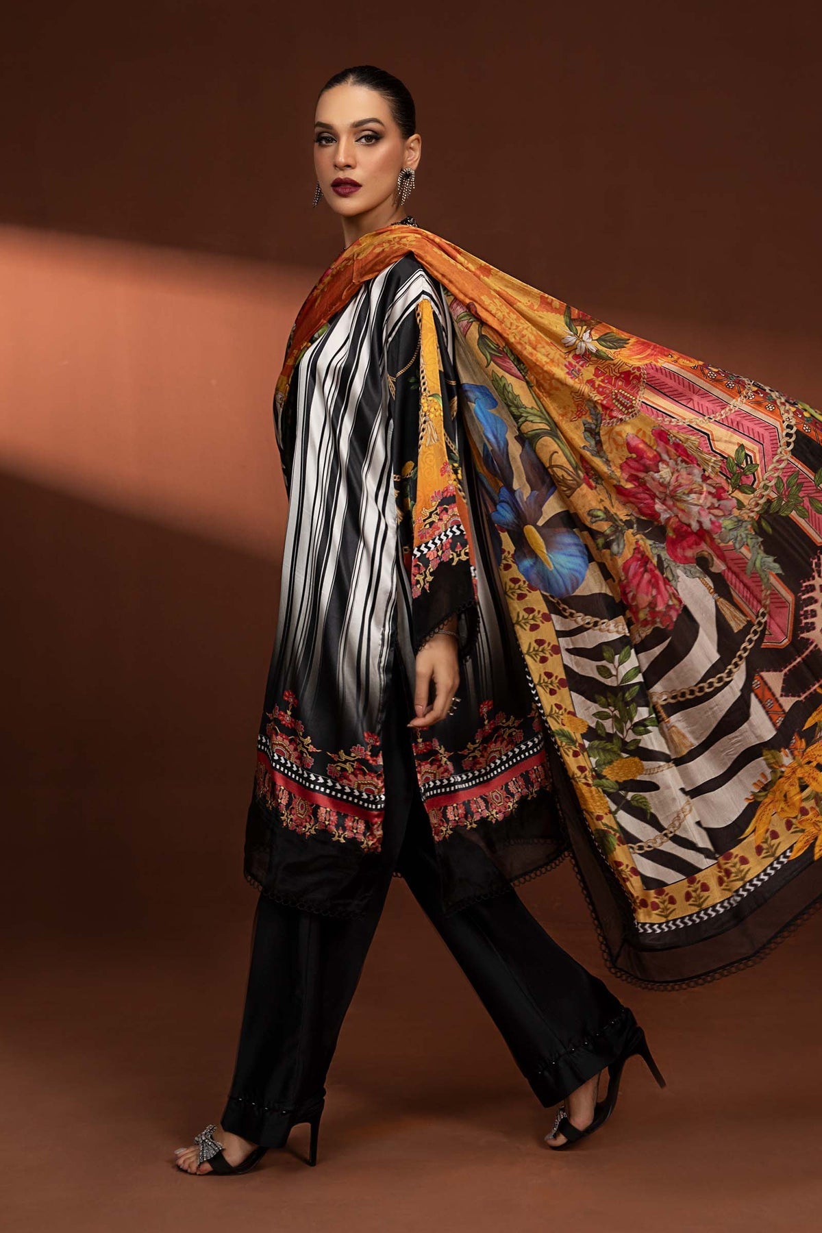 Maria B | Silk Collection 24 | MPS-PF24-01 - House Of Hania