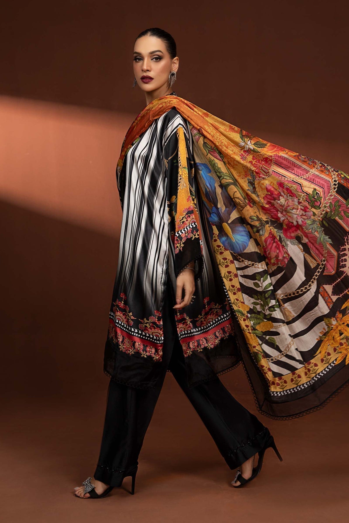 Maria B | Silk Collection 24 | MPS-PF24-01 - House Of Hania