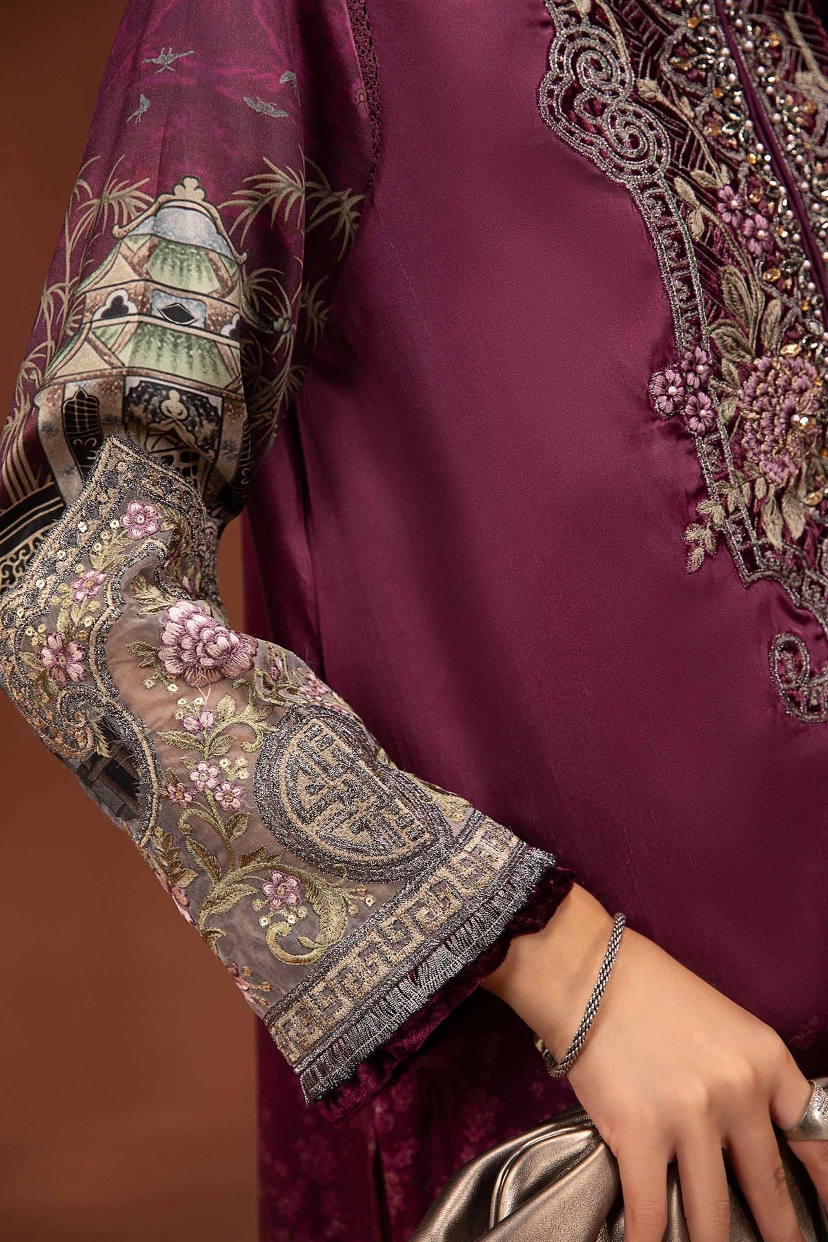 Maria B | Silk Collection 24 | MPS-PF24-04 - House Of Hania
