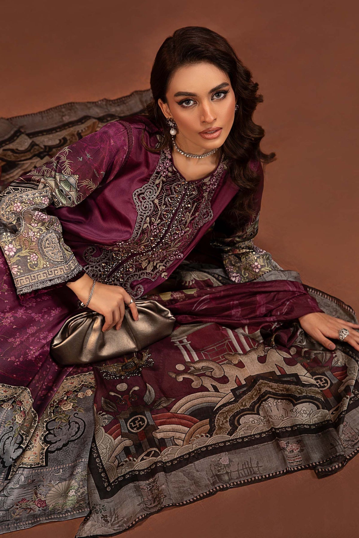 Maria B | Silk Collection 24 | MPS-PF24-04 - House Of Hania