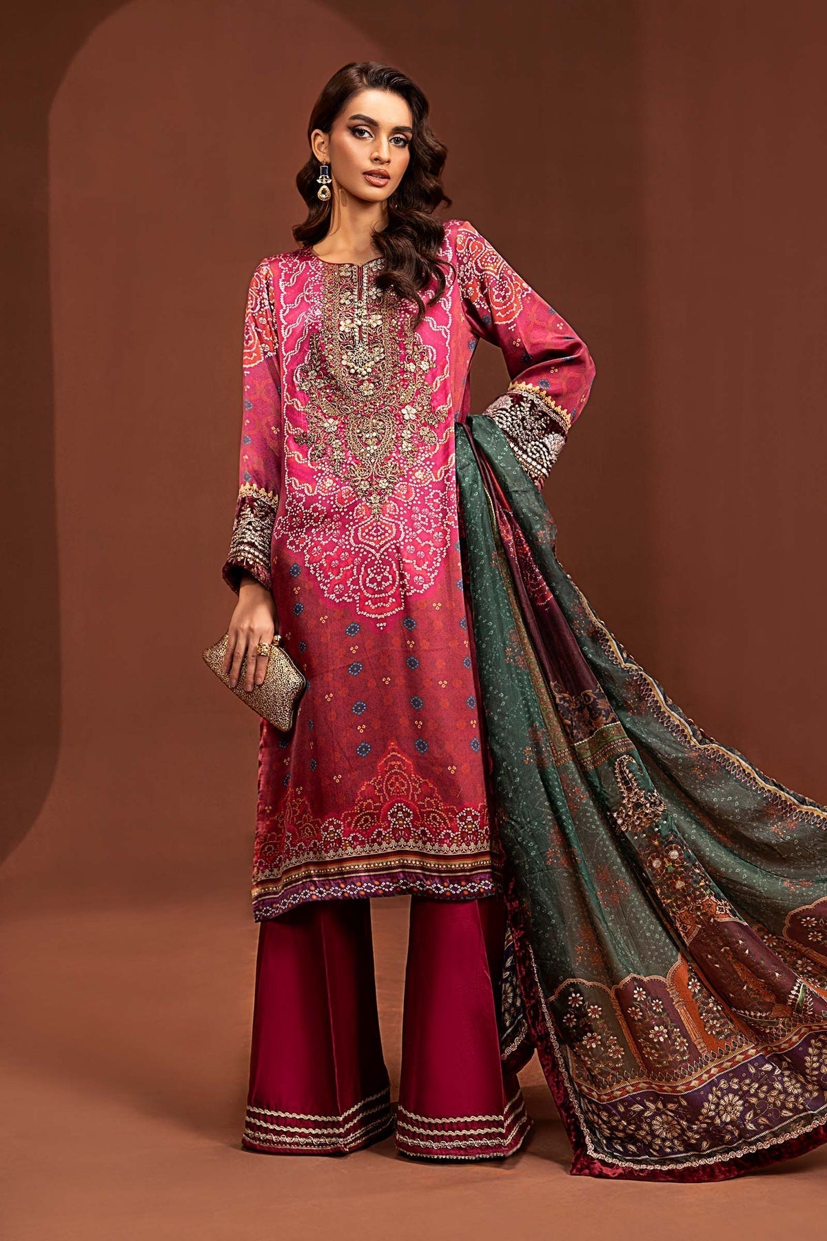 Maria B | Silk Collection 24 | MPS-PF24-07 - House Of Hania