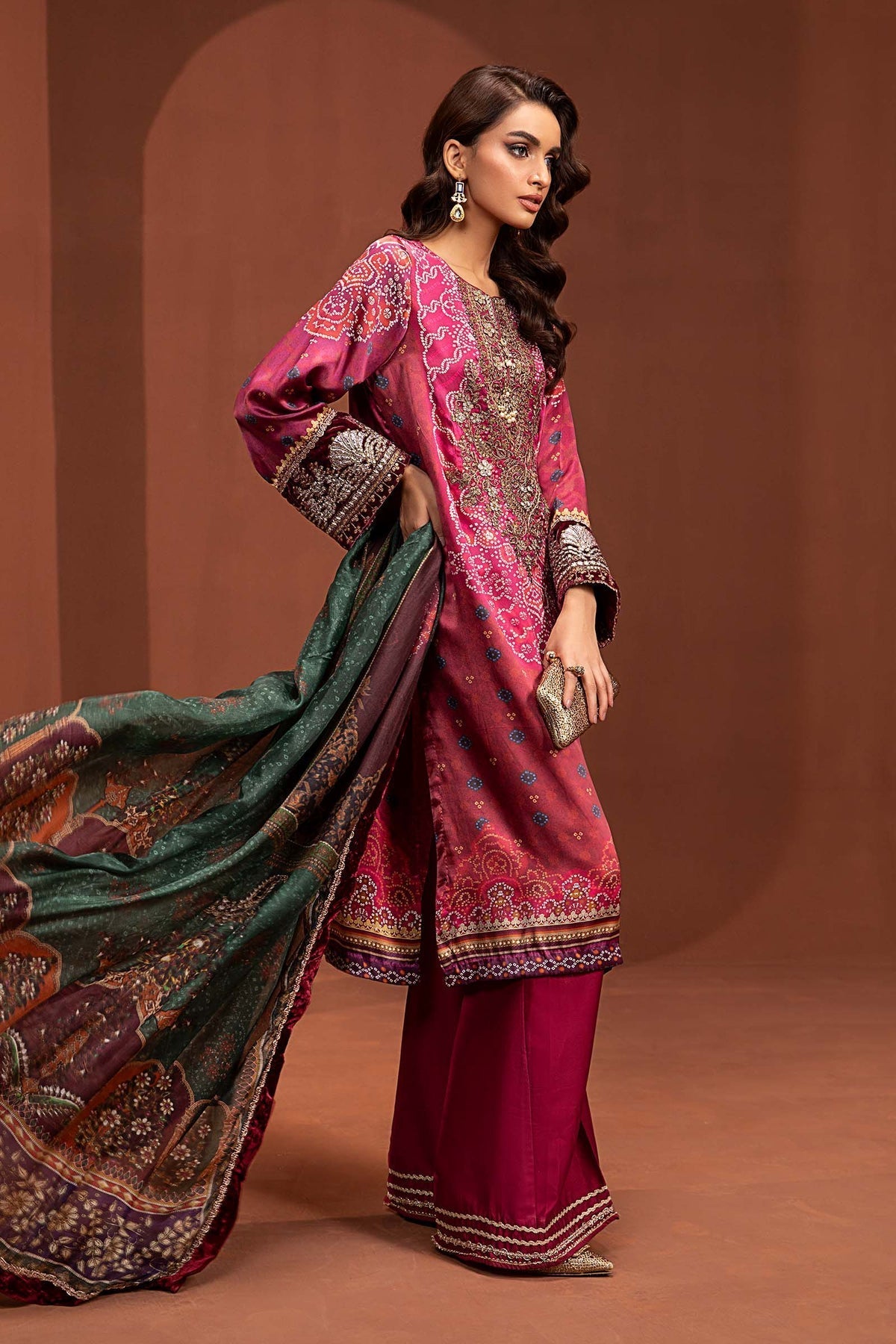 Maria B | Silk Collection 24 | MPS-PF24-07 - House Of Hania