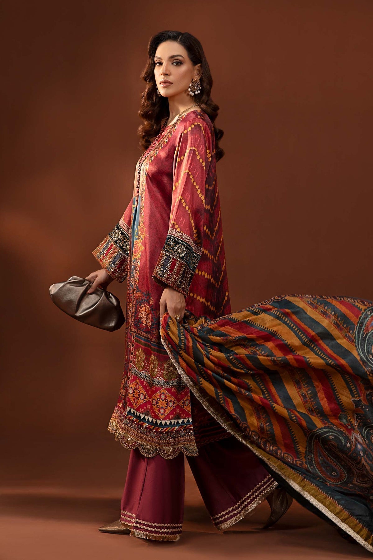Maria B | Silk Collection 24 | MPS-PF24-08 - House Of Hania