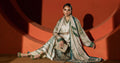 Maria B | Silk Prints | 3 Piece Embellished Satin Silk Suit - House Of Hania