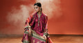 Maria B | Silk Prints | 3 Piece Embroidered Satin Silk Suit - House Of Hania