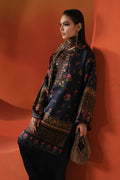 Maria B | Silk Prints | 3 Piece Printed Satin Silk Suit - House Of Hania