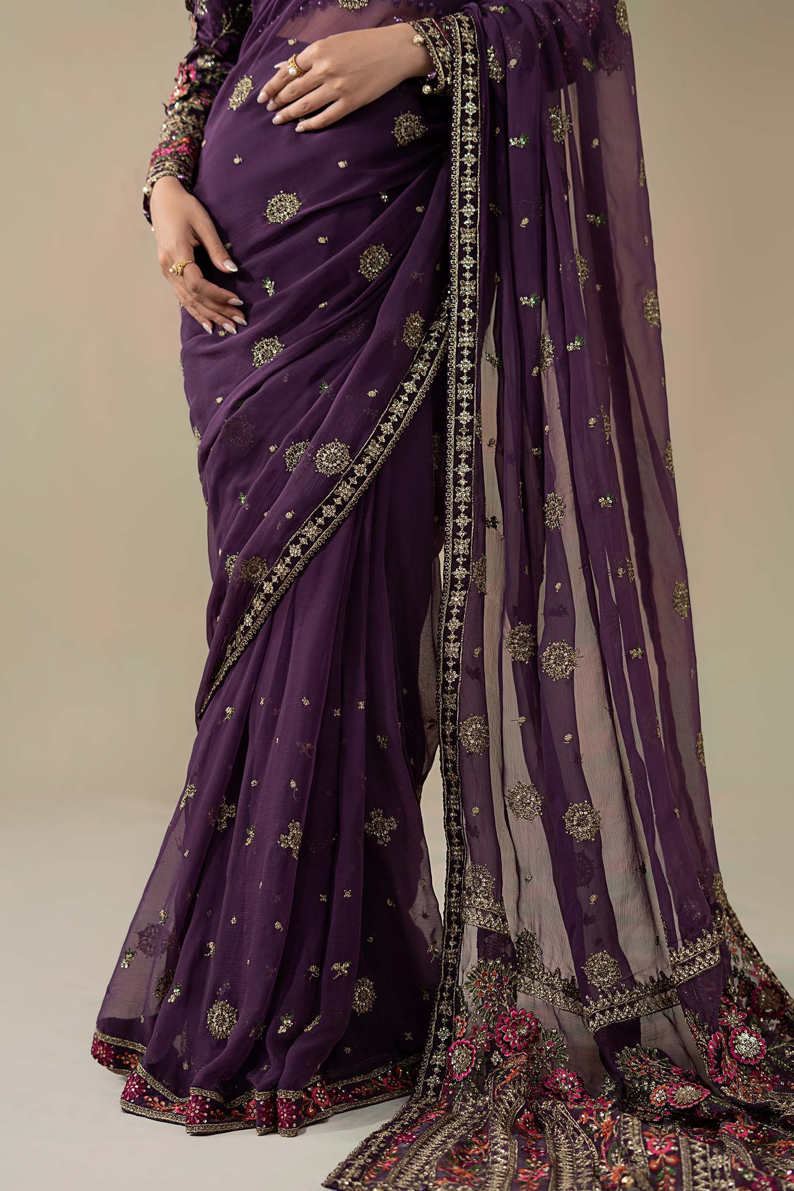 Maria B | Soiree Formals | WFS-09-01-Purple - House Of Hania