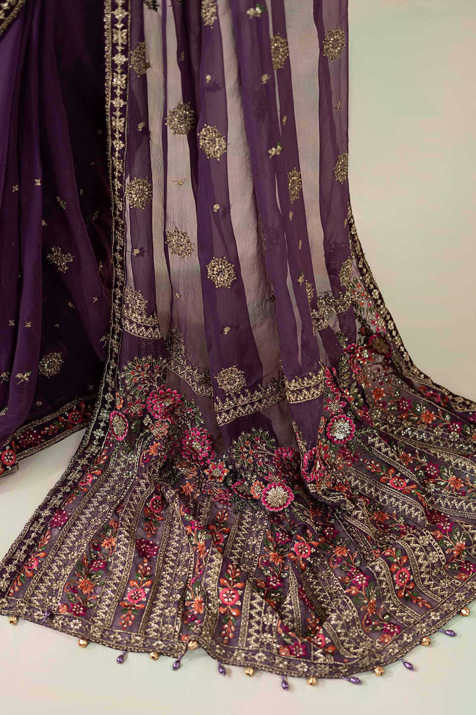 Maria B | Soiree Formals | WFS-09-01-Purple - House Of Hania
