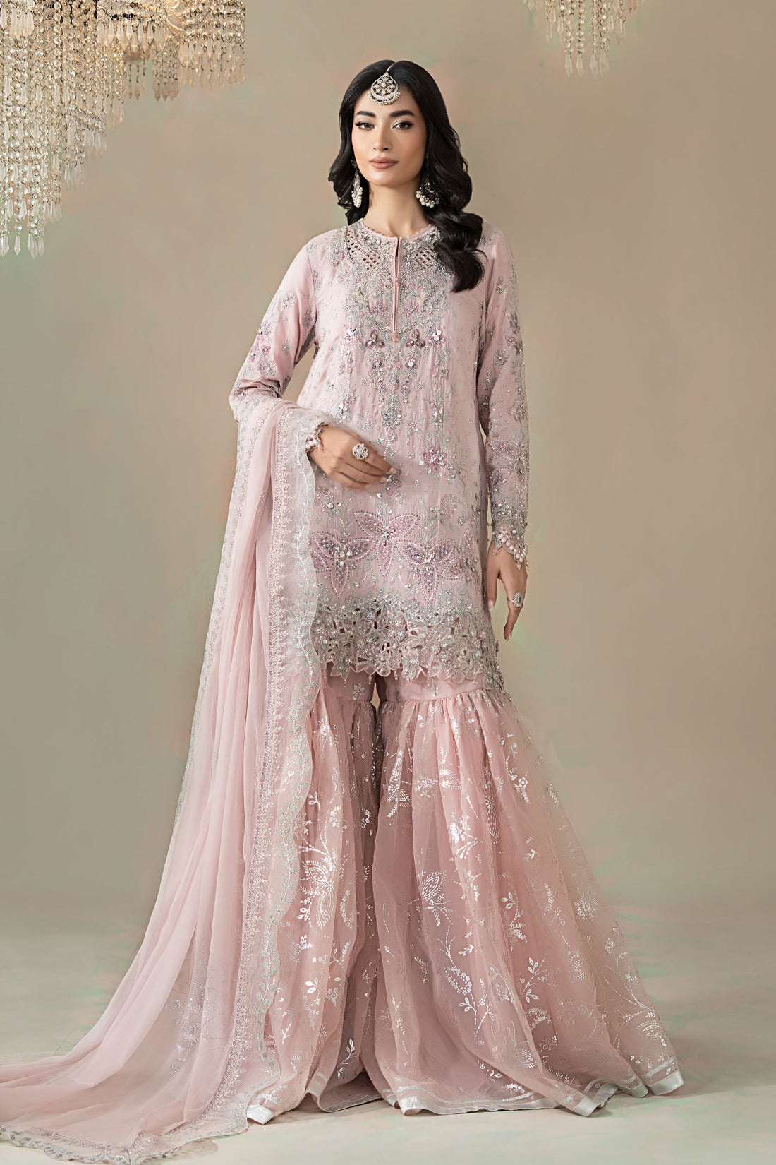Maria B | Soiree Formals | WFS-09-05-Nude - House Of Hania