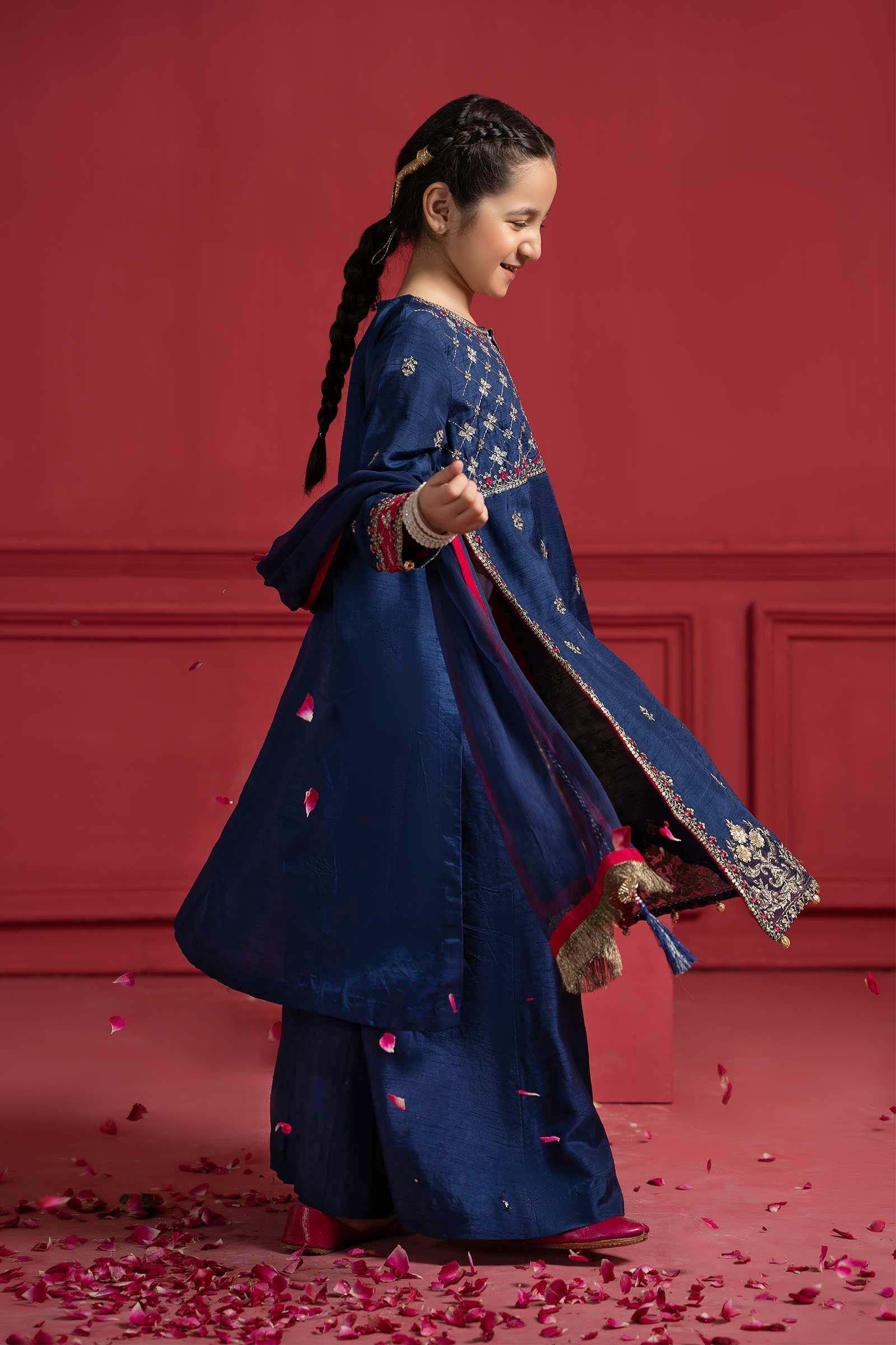 Maria B | Suit Blue MKS-W23-12 - House Of Hania