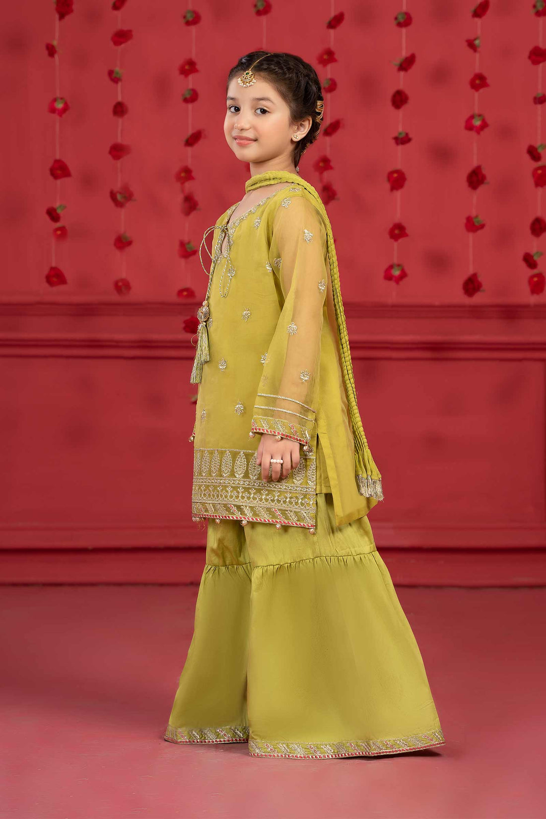 Maria B | Suit Green MKS-W23-27 - House Of Hania