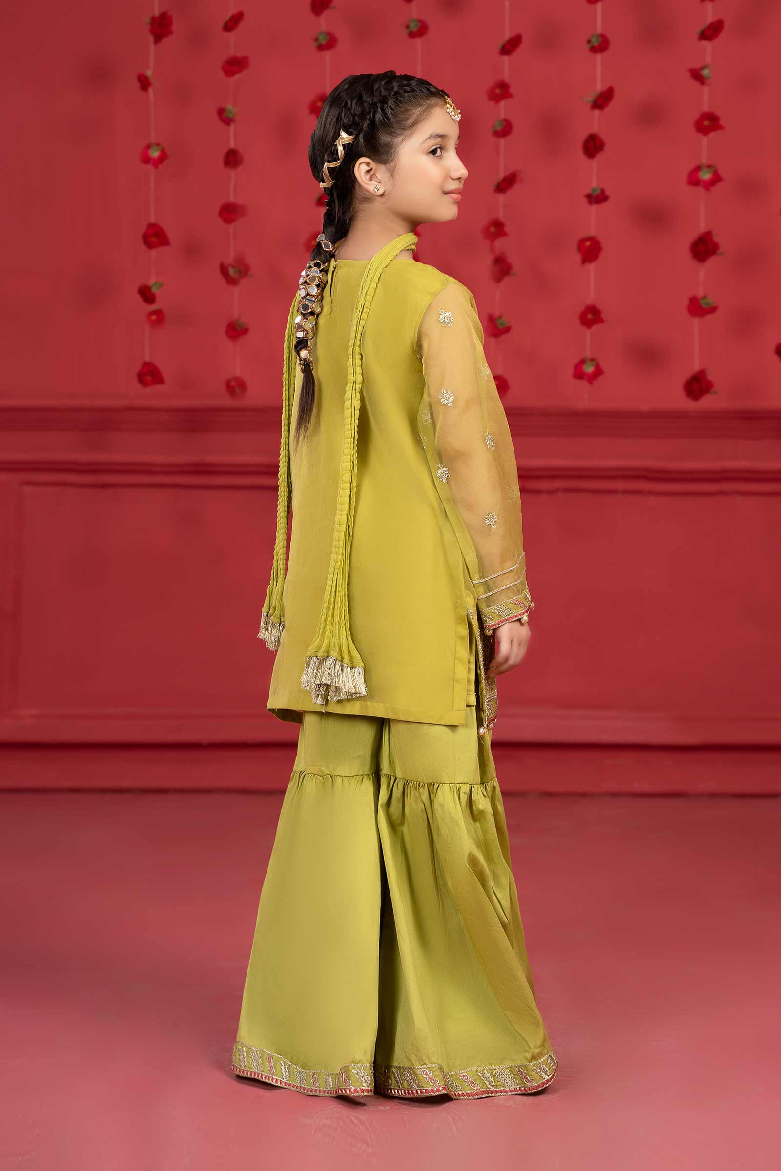 Maria B | Suit Green MKS-W23-27 - House Of Hania