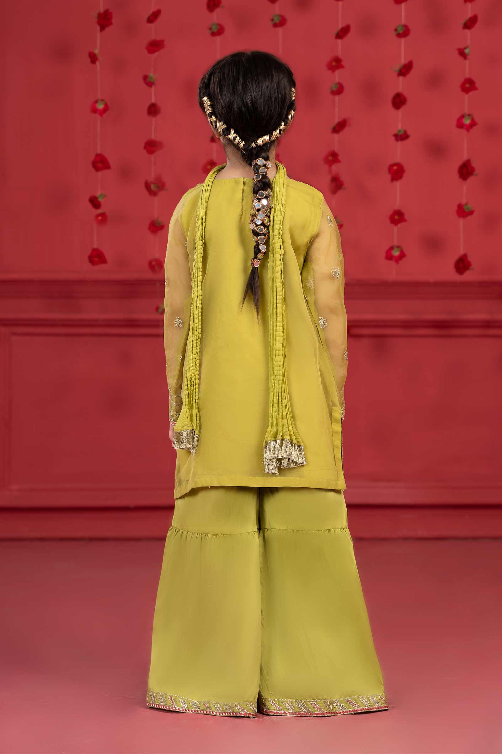 Maria B | Suit Green MKS-W23-27 - House Of Hania