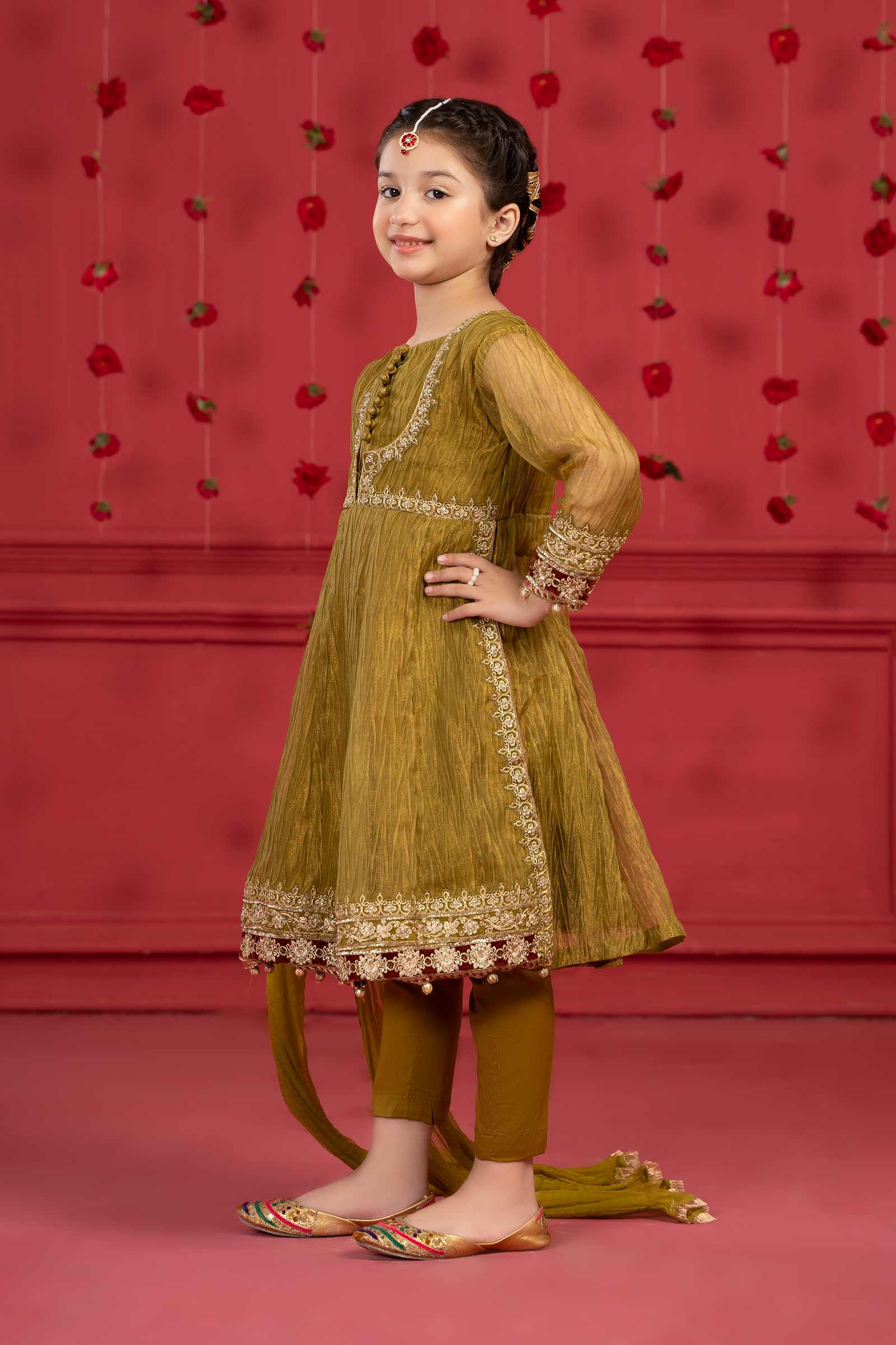 Maria B | Suit Green MKS-W23-33 - House Of Hania