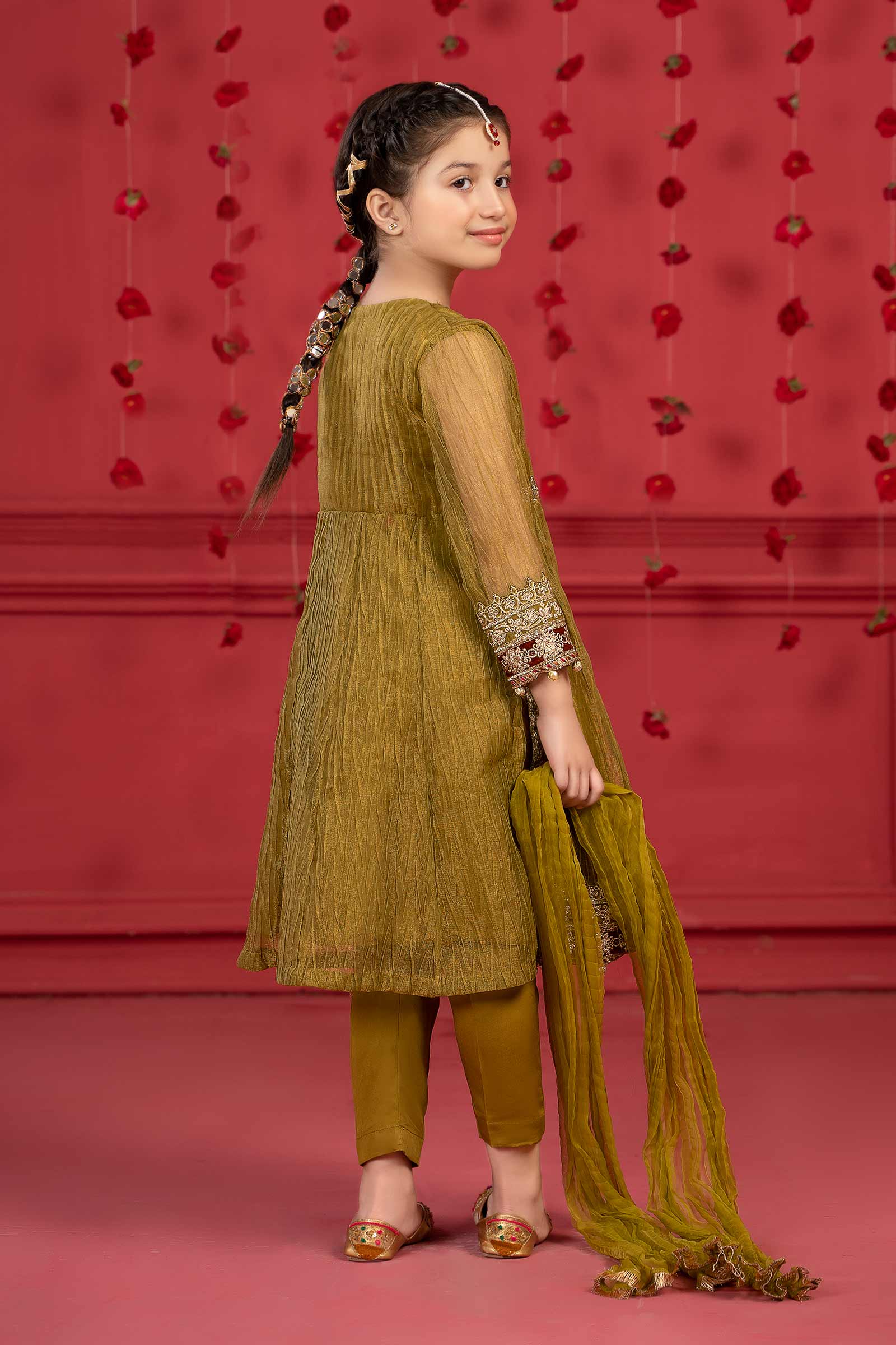 Maria B | Suit Green MKS-W23-33 - House Of Hania