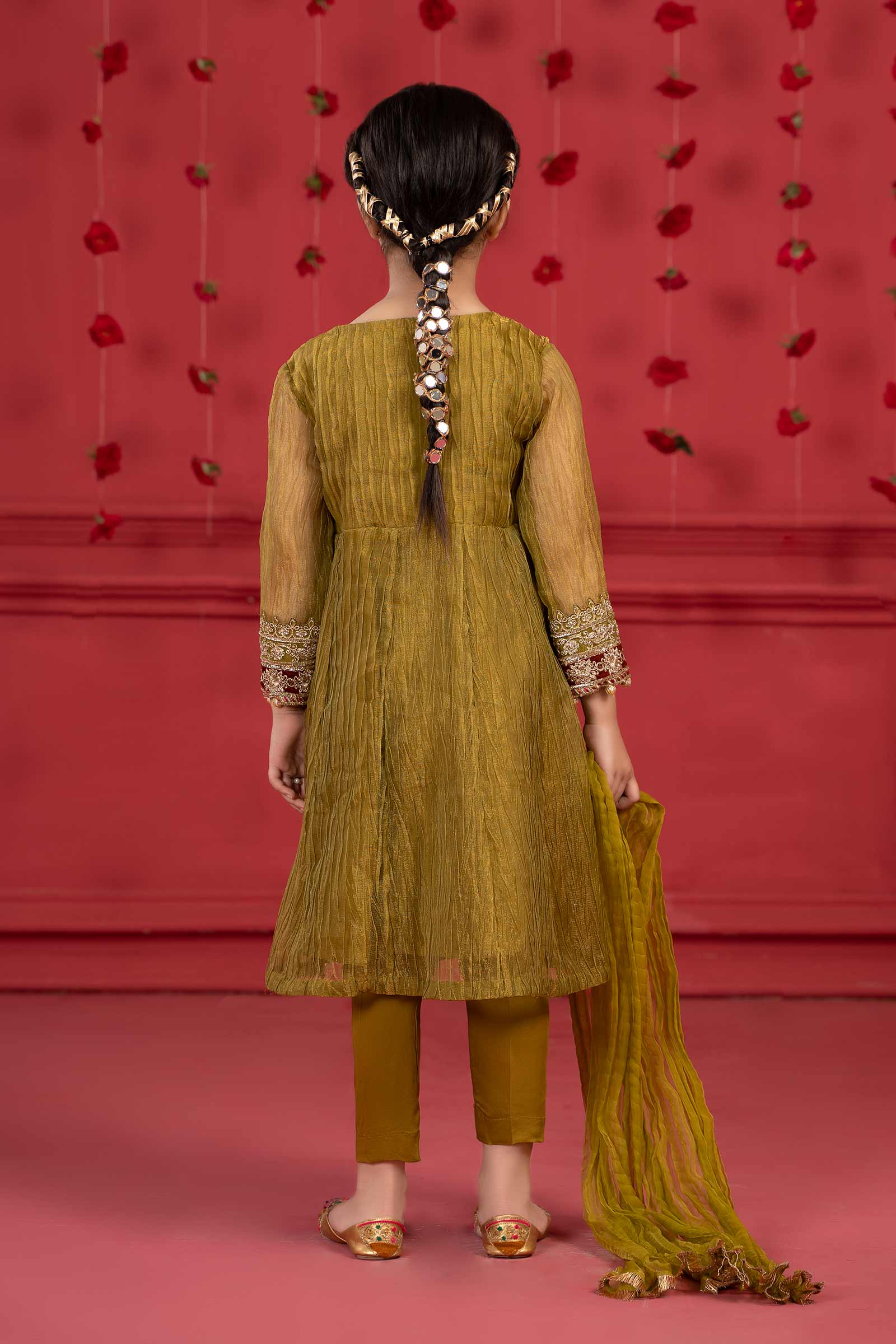 Maria B | Suit Green MKS-W23-33 - House Of Hania