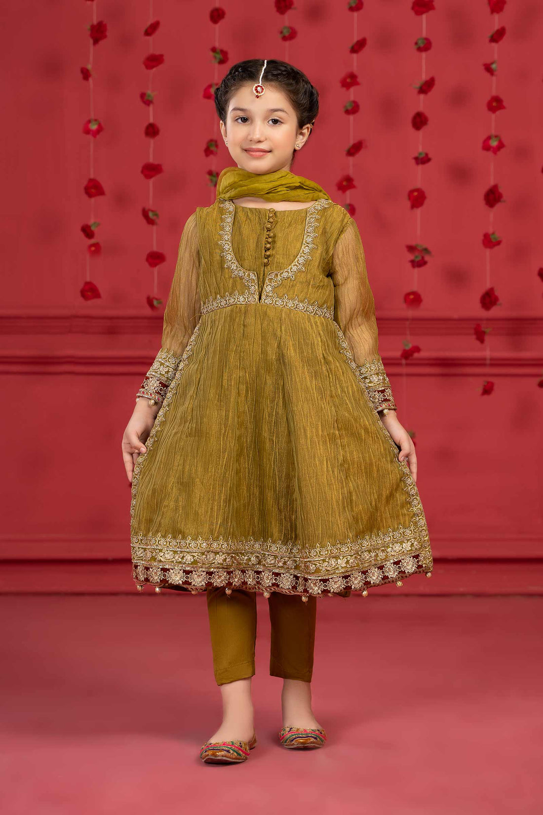 Maria B | Suit Green MKS-W23-33 - House Of Hania