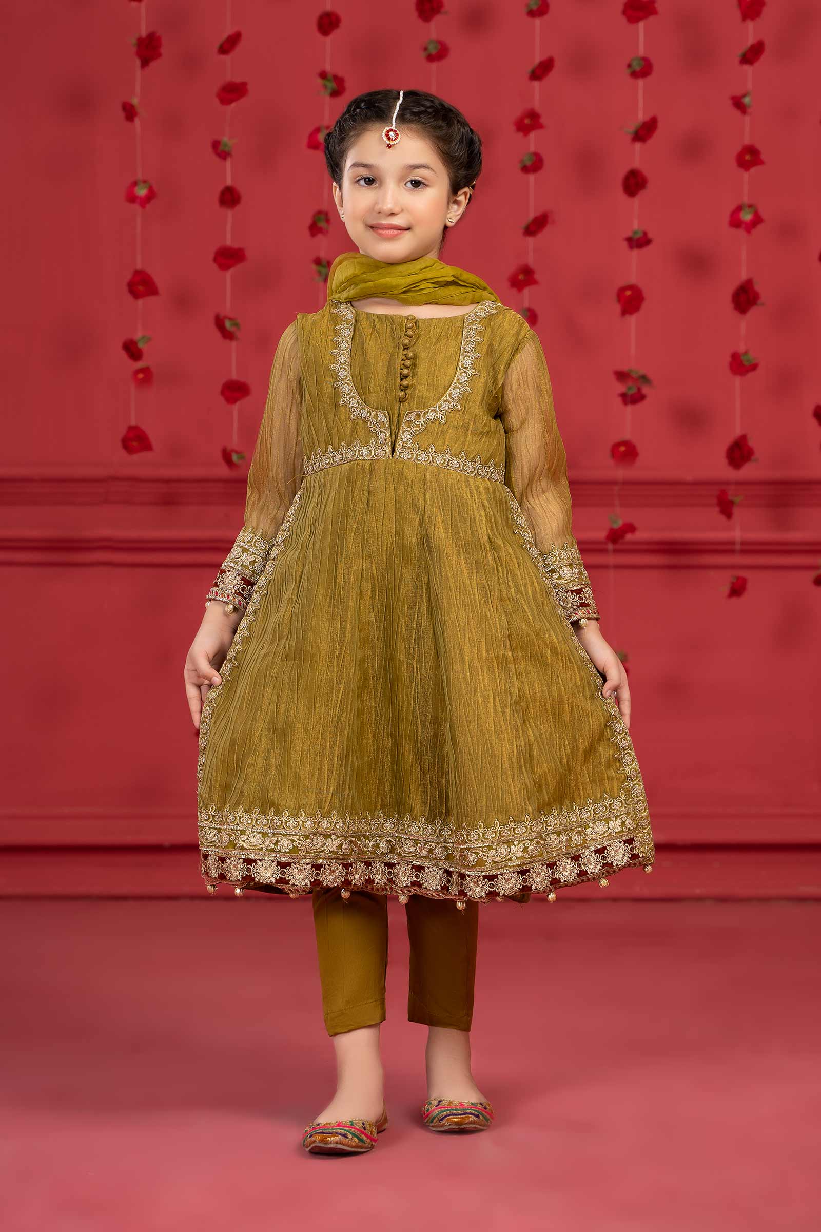 Maria B | Suit Green MKS-W23-33 - House Of Hania