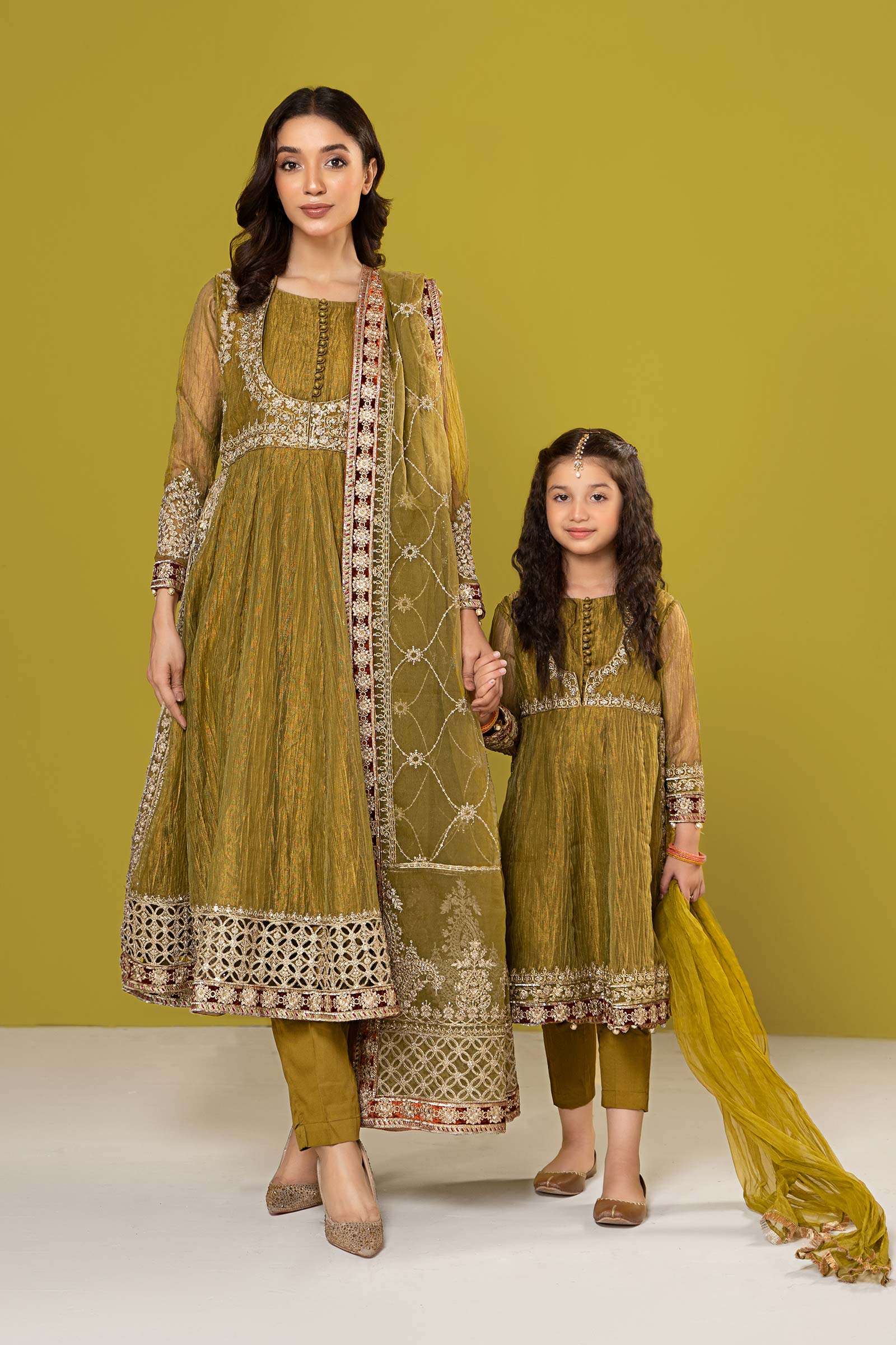 Maria B | Suit Green MKS-W23-33 - House Of Hania