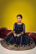 Maria B | Suit Navy Blue MKS-W23-35 - House Of Hania