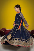 Maria B | Suit Navy Blue MKS-W23-35 - House Of Hania