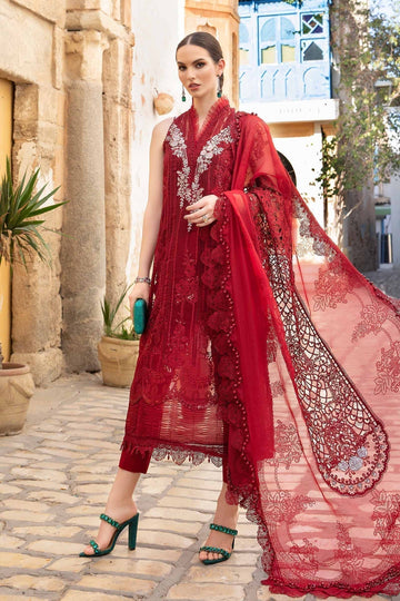Maria B | Voyage a' Luxe Lawn | D-2401-B - House Of Hania