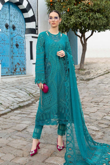 Maria B | Voyage a' Luxe Lawn | D-2402-A - House Of Hania