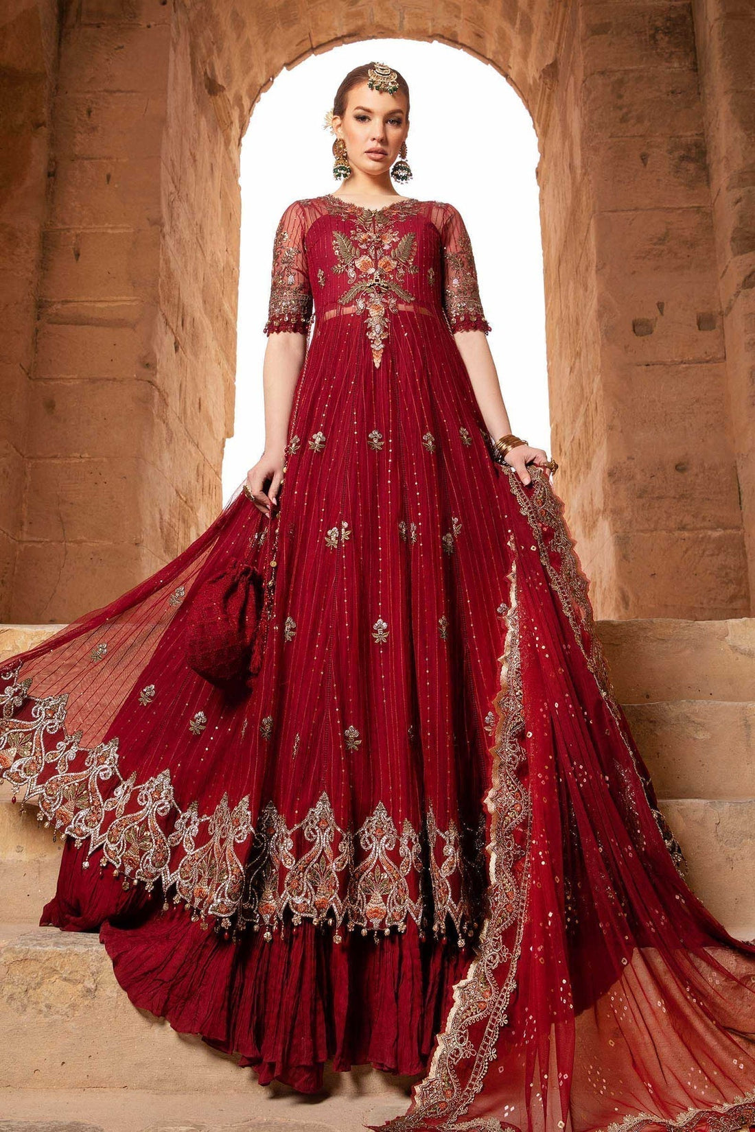 Maria B | Voyage a' Luxe Lawn | D-2403-B - House Of Hania