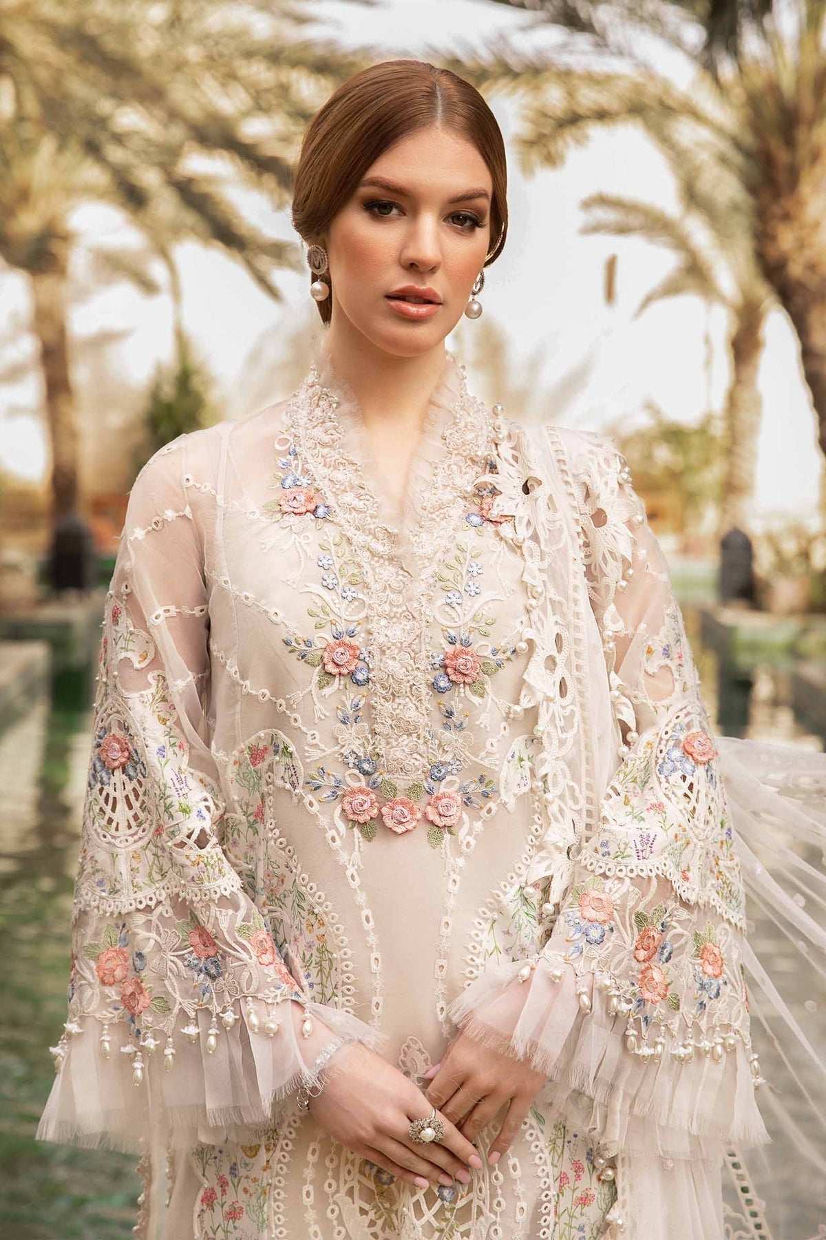 Maria B | Voyage a' Luxe Lawn | D-2405-A - House Of Hania