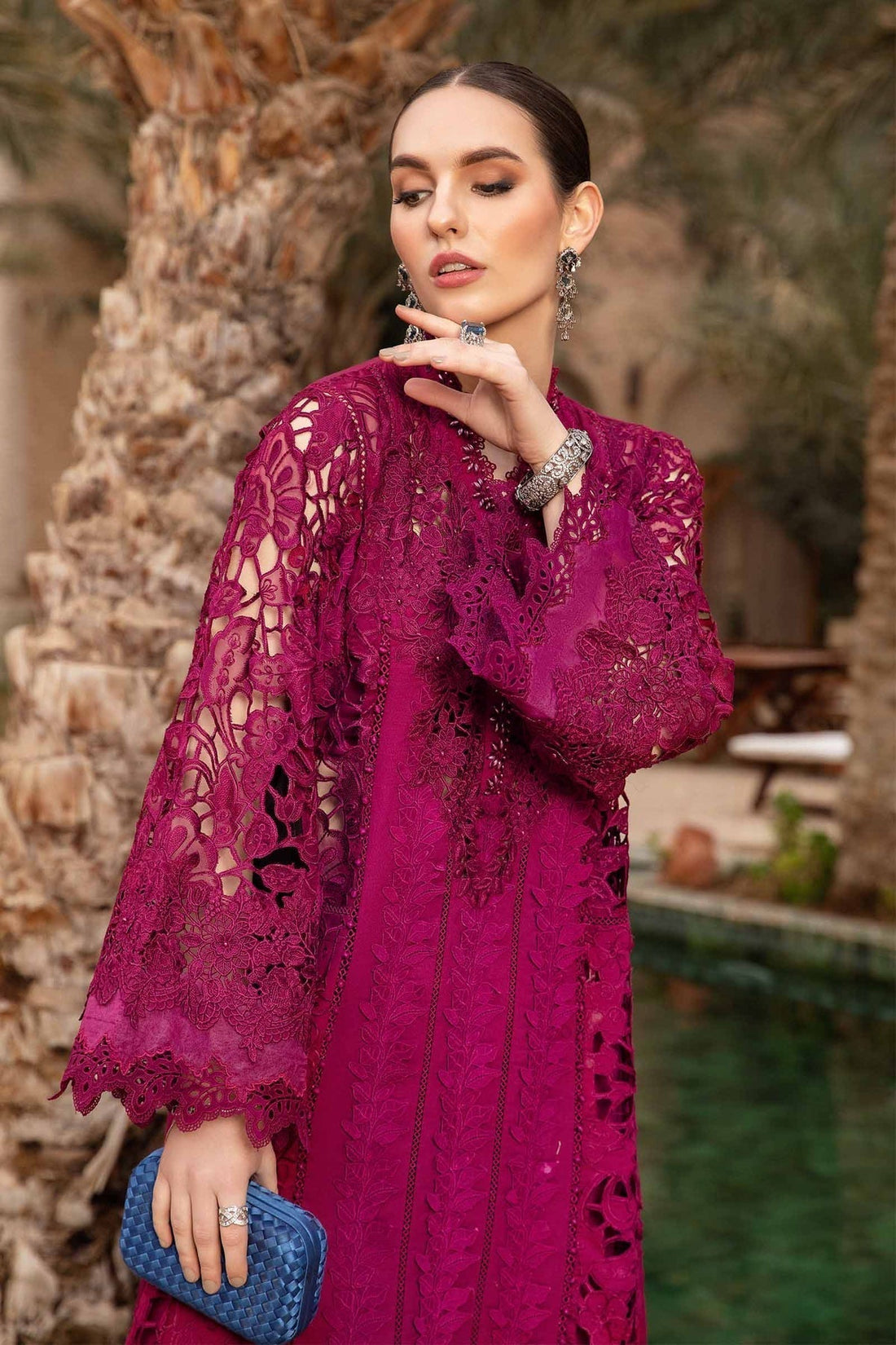 Maria B | Voyage a' Luxe Lawn | D-2409-B - House Of Hania