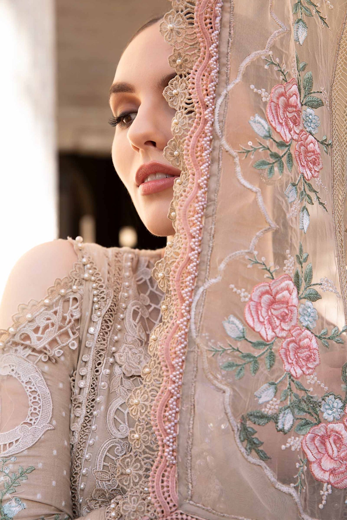 Maria B | Voyage a' Luxe Lawn | D-2410-A - House Of Hania