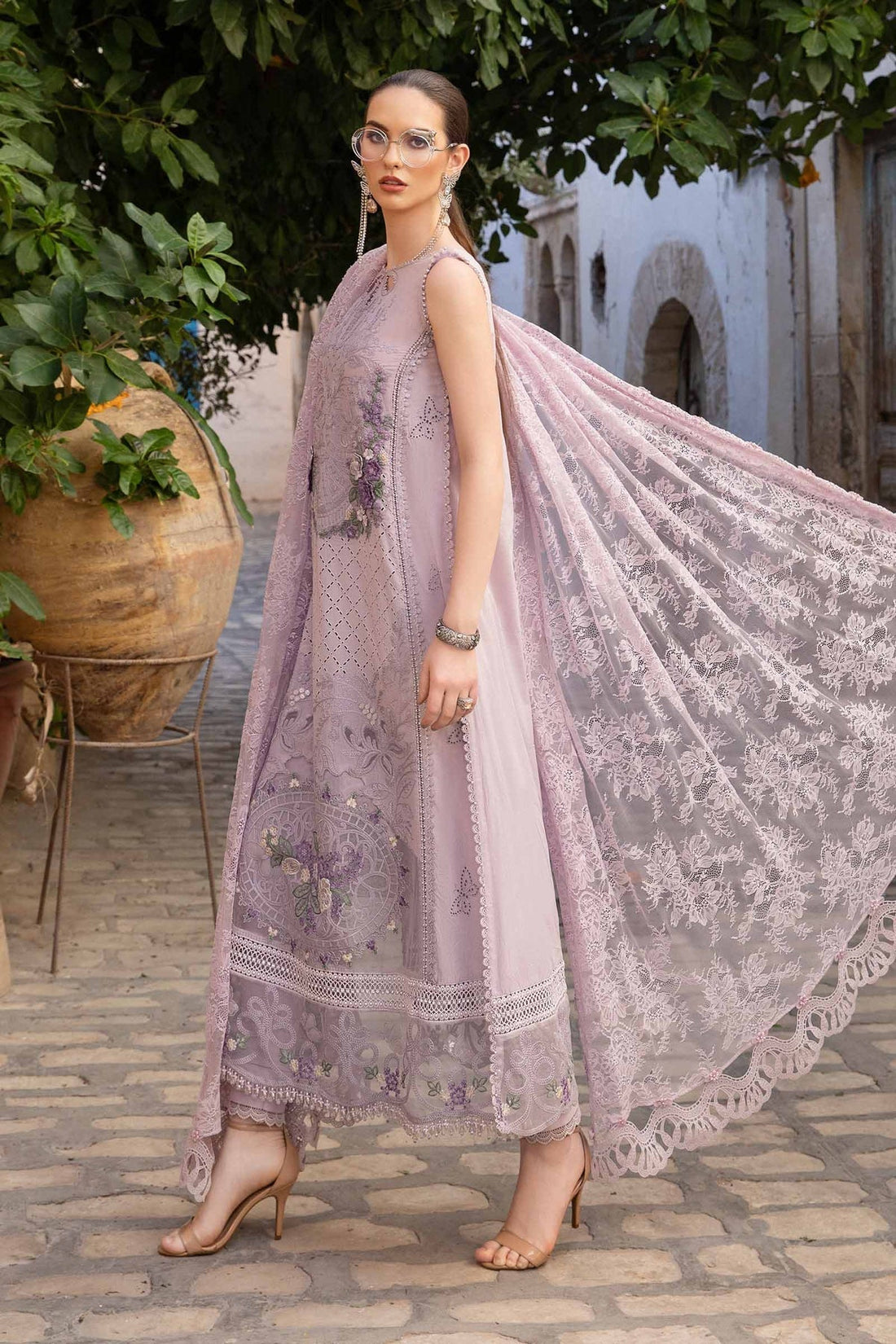 Maria B | Voyage a' Luxe Lawn | D-2411-B - House Of Hania